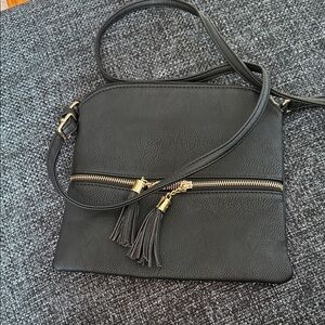 Elegant Black Crossbody Bag